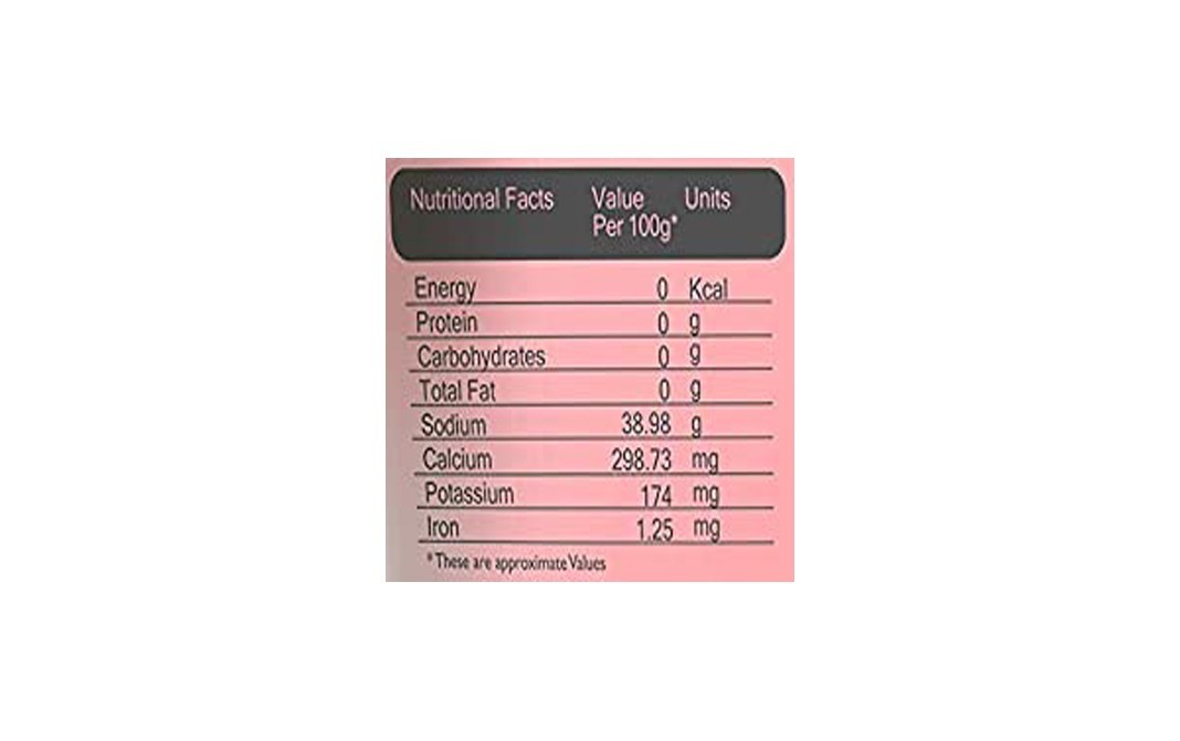 Malikaz' Himalayan Rock Salt    Pack  1 kilogram